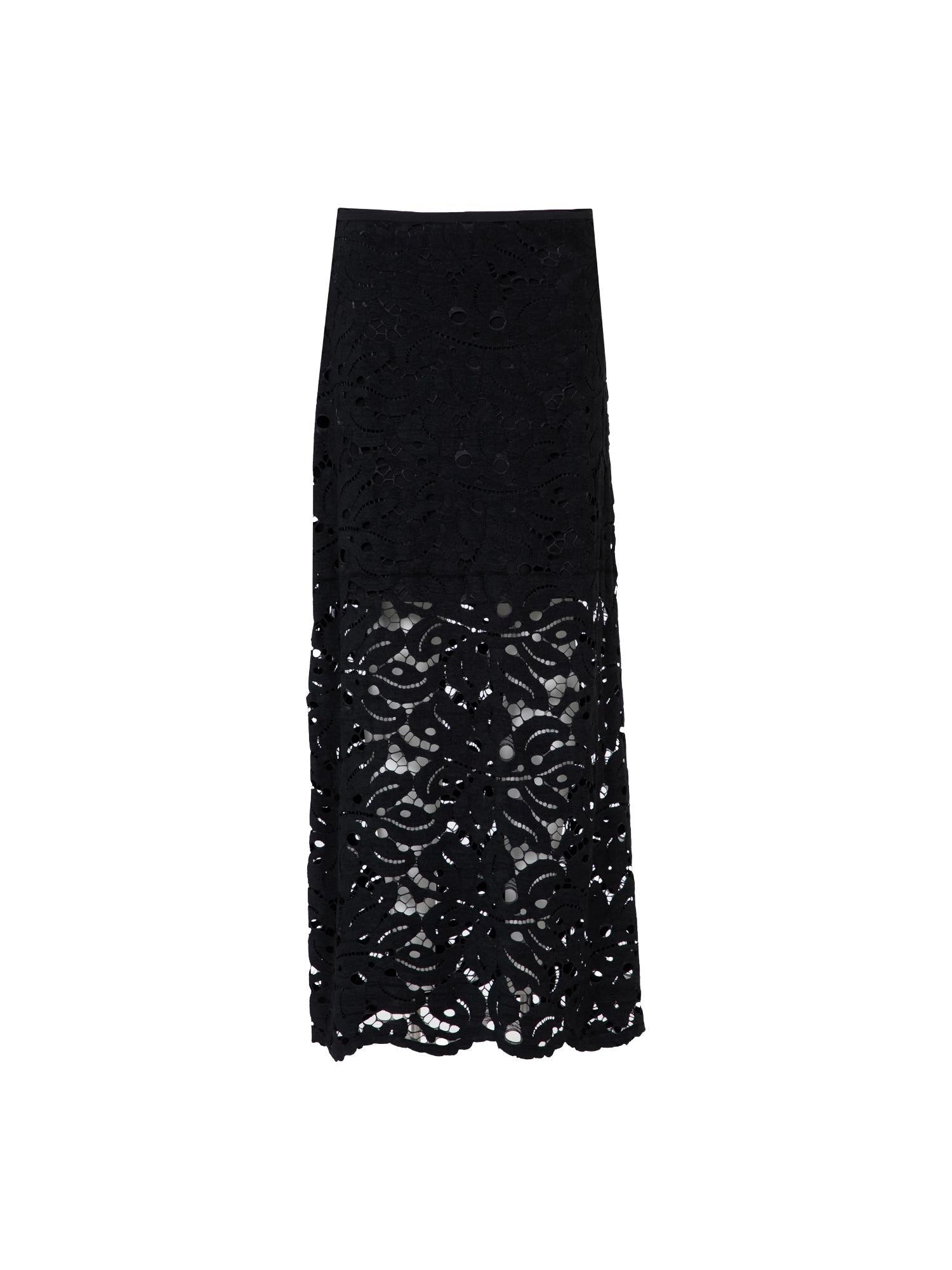 Marc Ellis Gonna lunga con trama fiorata