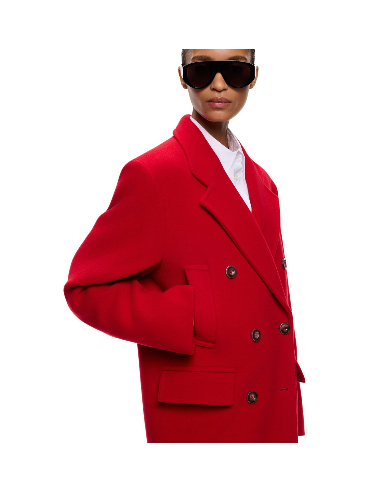 Cappotto Lungo Oversize Doppiopetto
