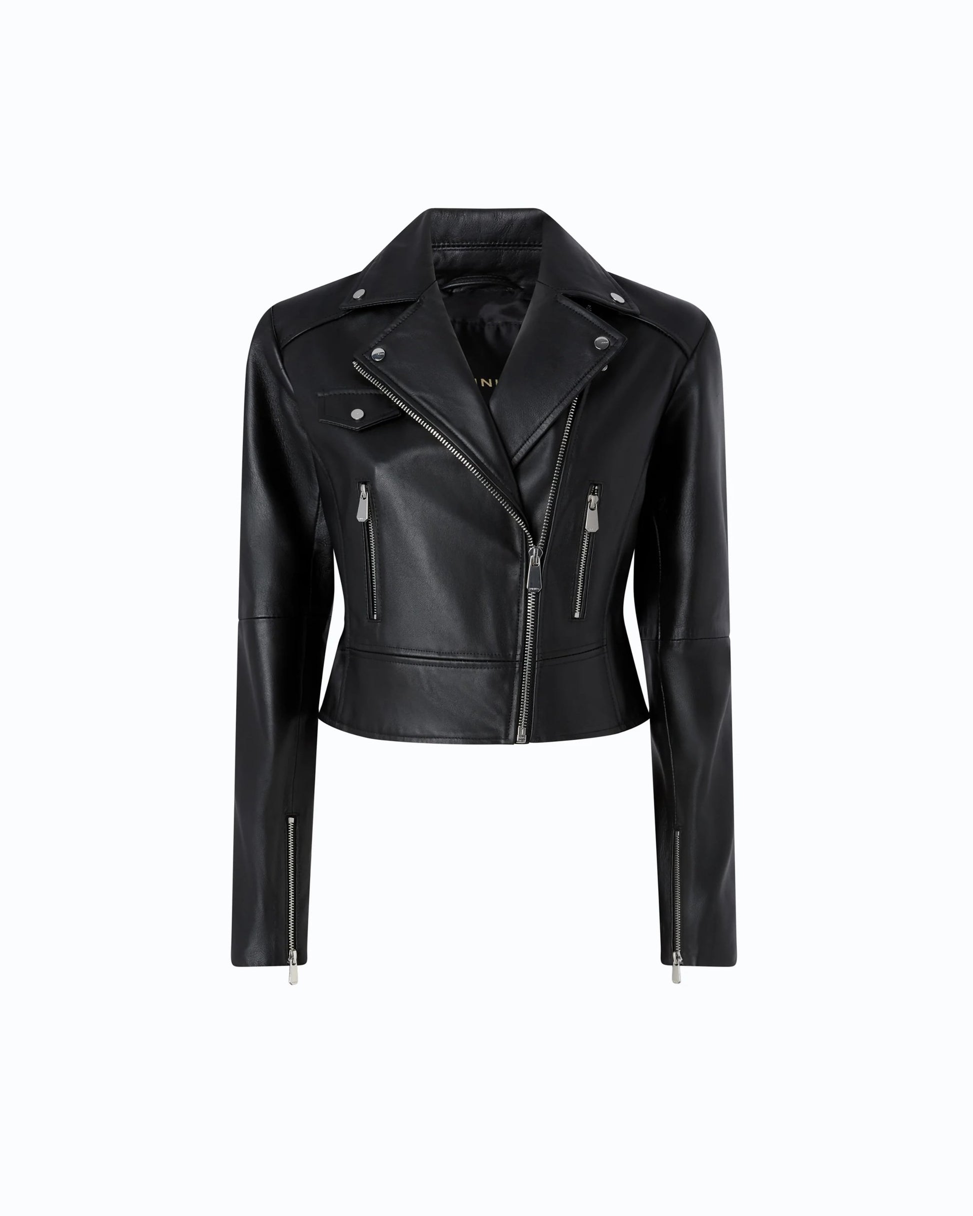 Pinko Chiodo in Morbida Nappa con Zip Decentrata donna