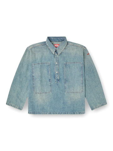 Diesel Camicia di jeans boxy fit De-Priss