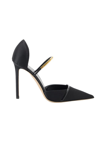 Elisabetta Franchi Decolletè D'Orsay con dettaglio gioiello 10,5 cm