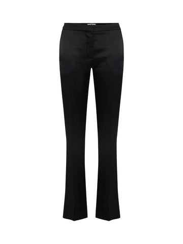Elisabetta Franchi Pantalone in raso con spacchetti