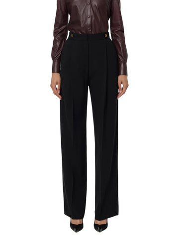 Elisabetta Franchi Pantalone con dettaglio gioiello