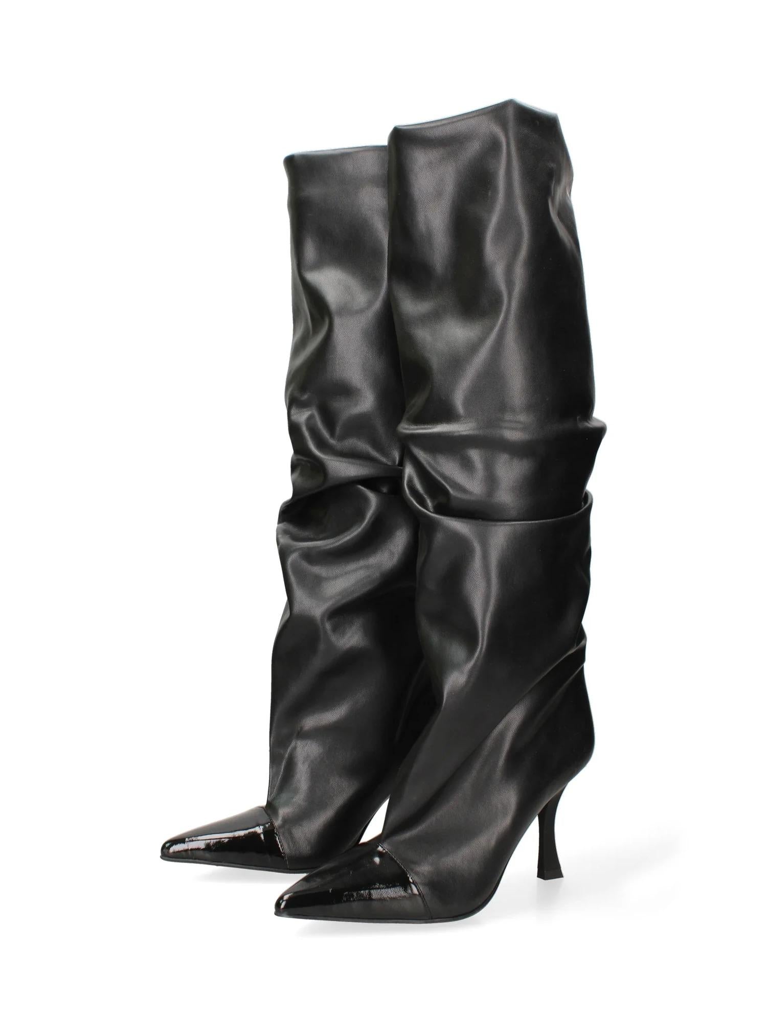 Marc Ellis Stivali in pelle con tacco 7 cm