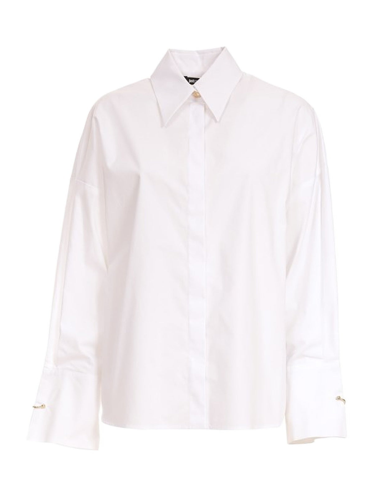 Camicia in Cotone con Polsini a Gemelli