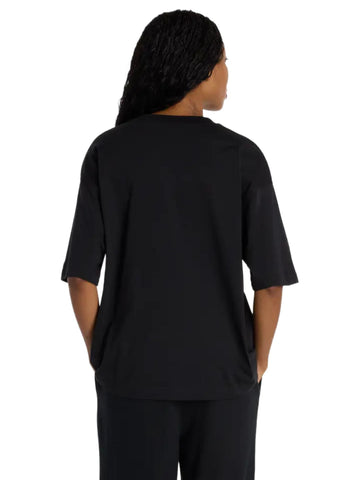 New Balance T-shirt oversize con stampa