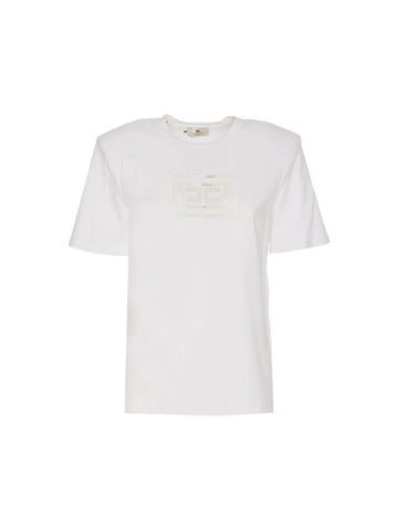 Elisabetta Franchi T-shirt con ricamo