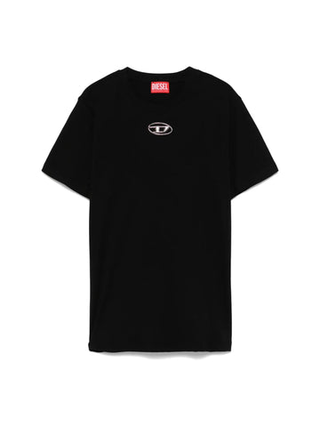 Diesel T-shirt con logo Oval D T-Regs-Od-Q1
