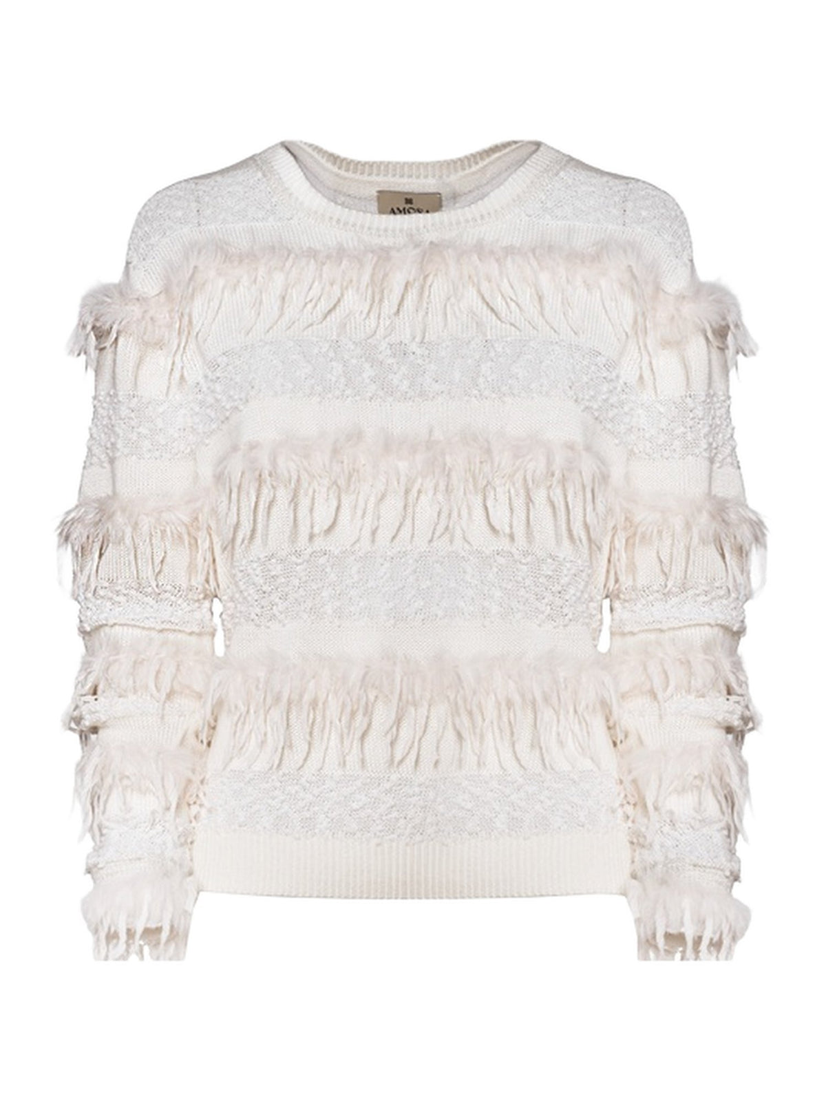 Maglia con Frange Orizzontali