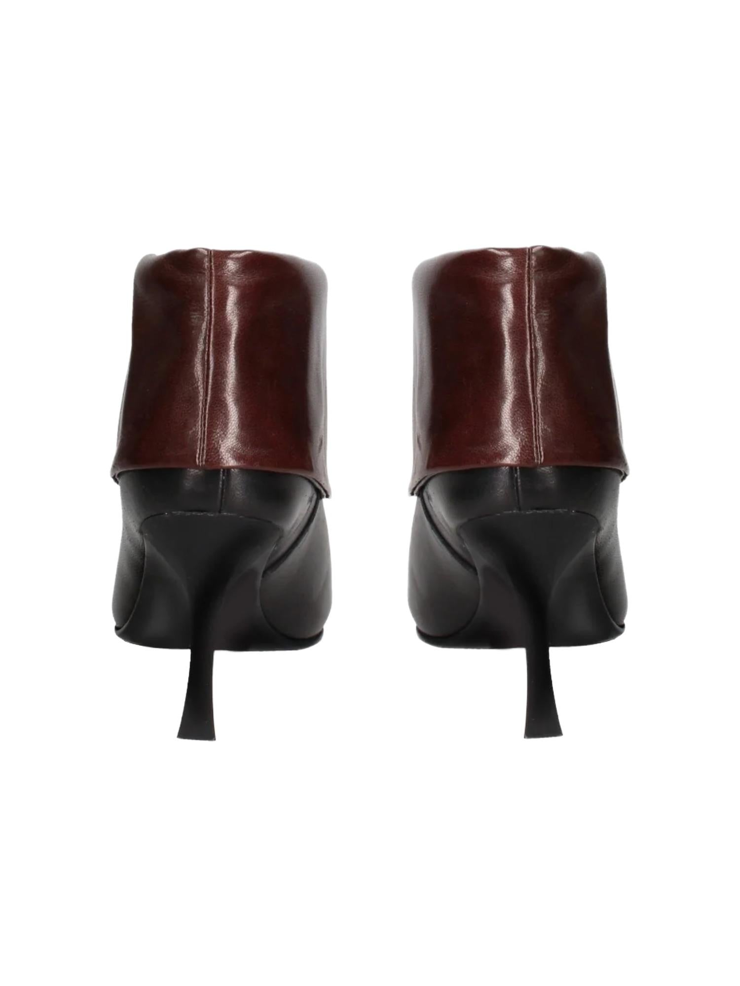 Marc Ellis Stivaletti con risvolto e tacco 6 cm