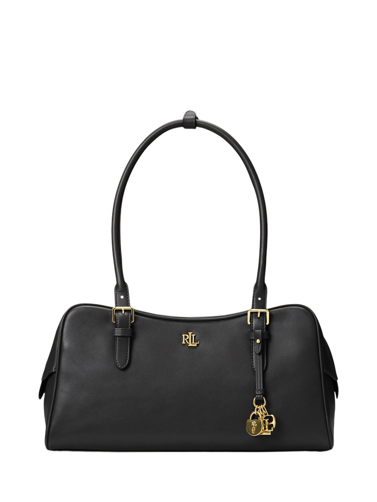 Borsa a tracolla grande in pelle con cerniera Marcy