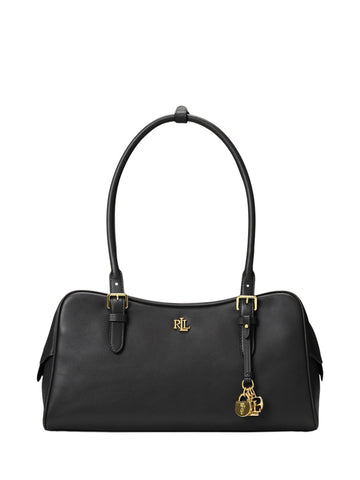 Borsa a tracolla grande in pelle con cerniera Marcy