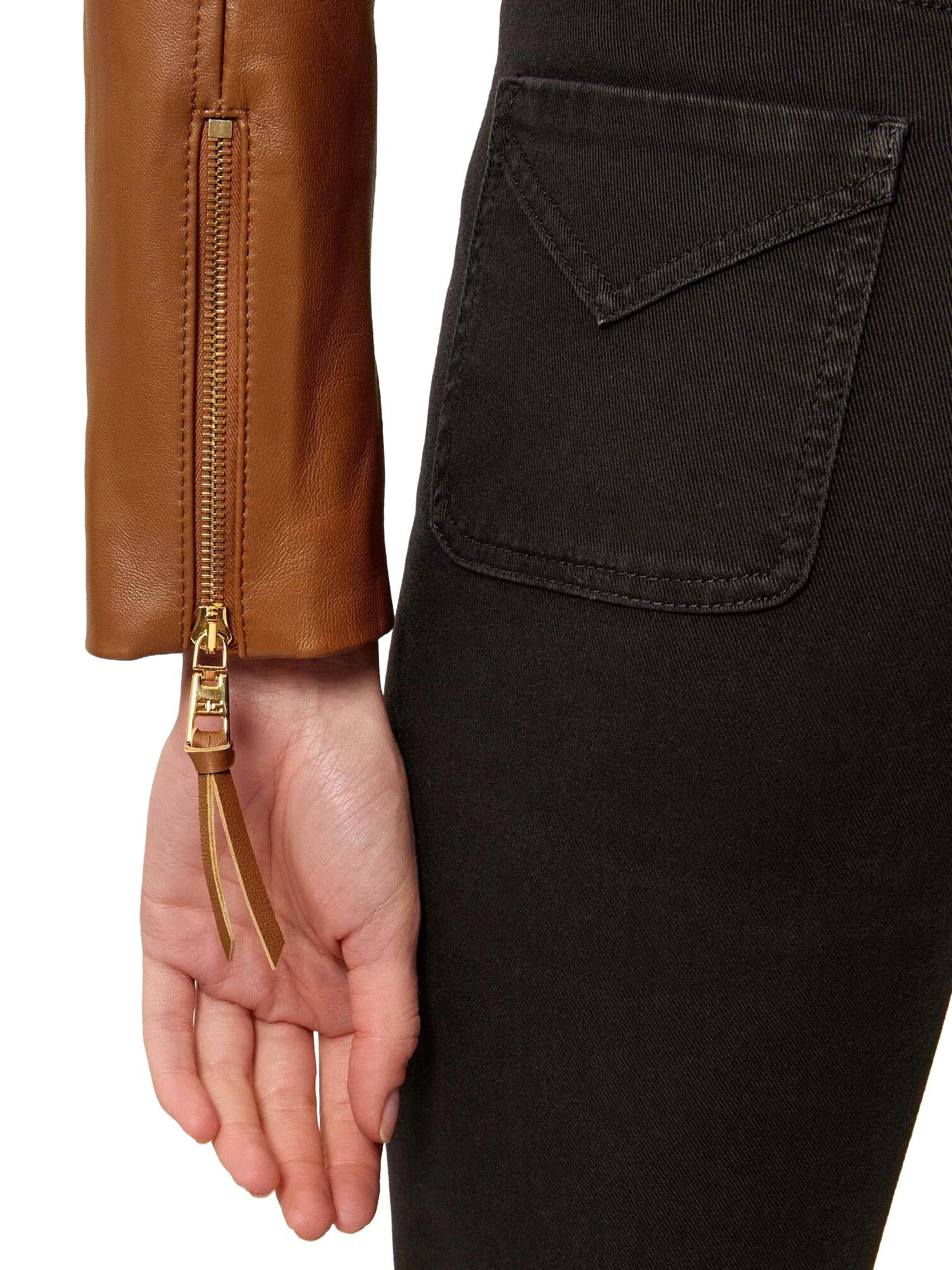 Elisabetta Franchi Giubbino biker in pelle