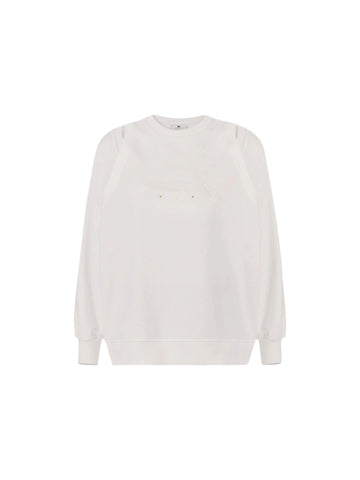 Elisabetta Franchi Felpa con dettaglio cut-out