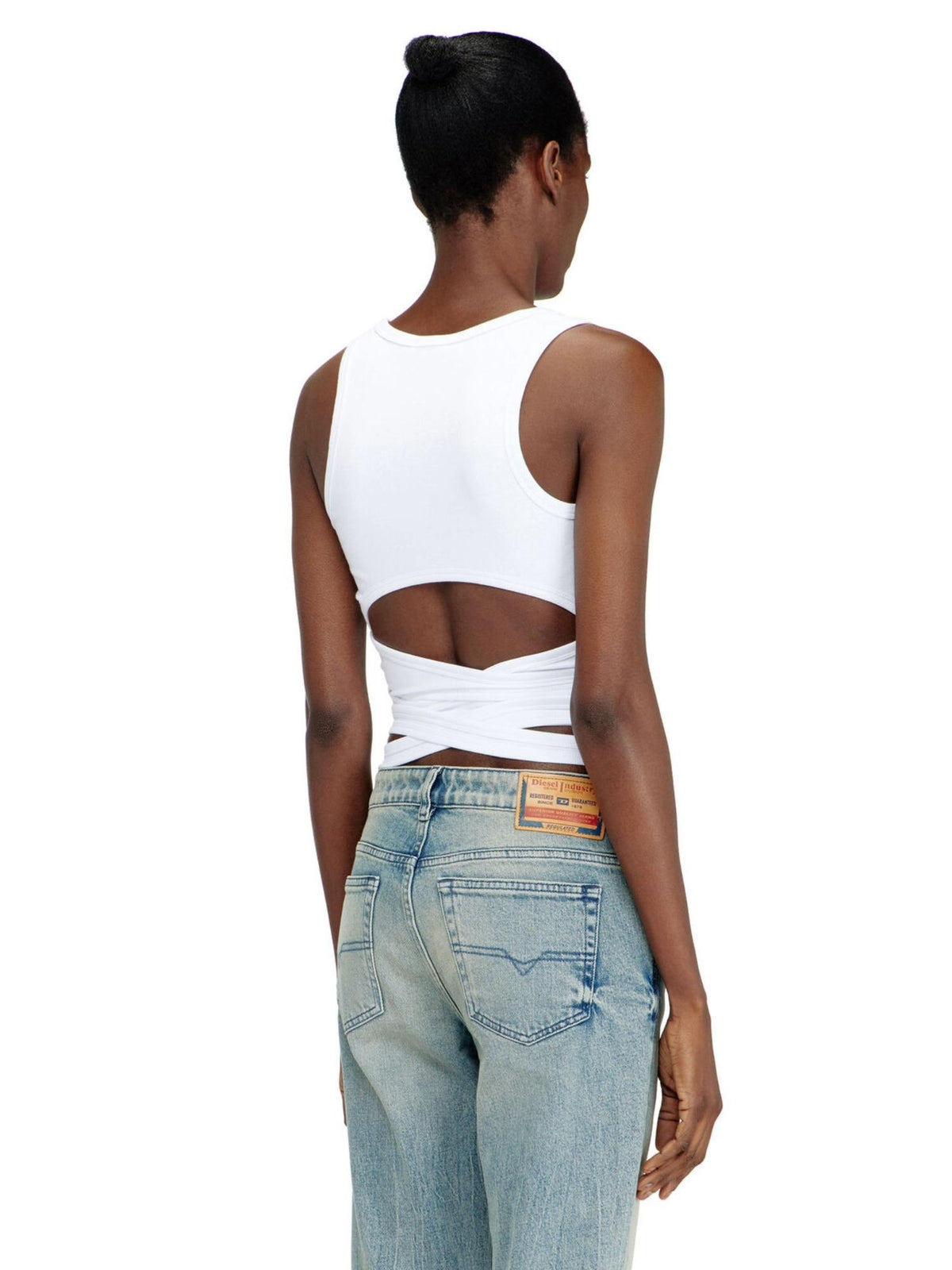 Diesel Top con stringhe T-Anky-Tail-S1