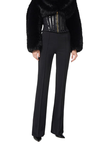 Elisabetta Franchi Pantalone con catena gioiello