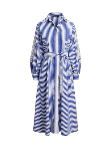 Lauren Ralph Lauren Abito chemisier a righe Lurvette
