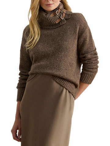 Lauren Ralph Lauren Maglia a dolcevita con cinturini