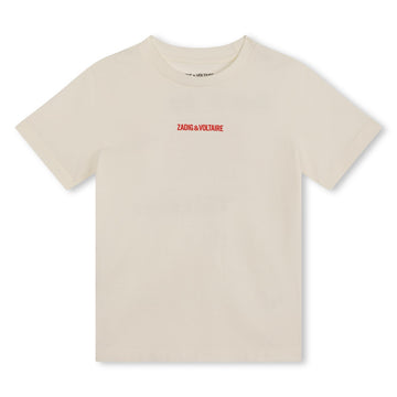 Zadig & Voltaire T-shirt con stampa sul retro