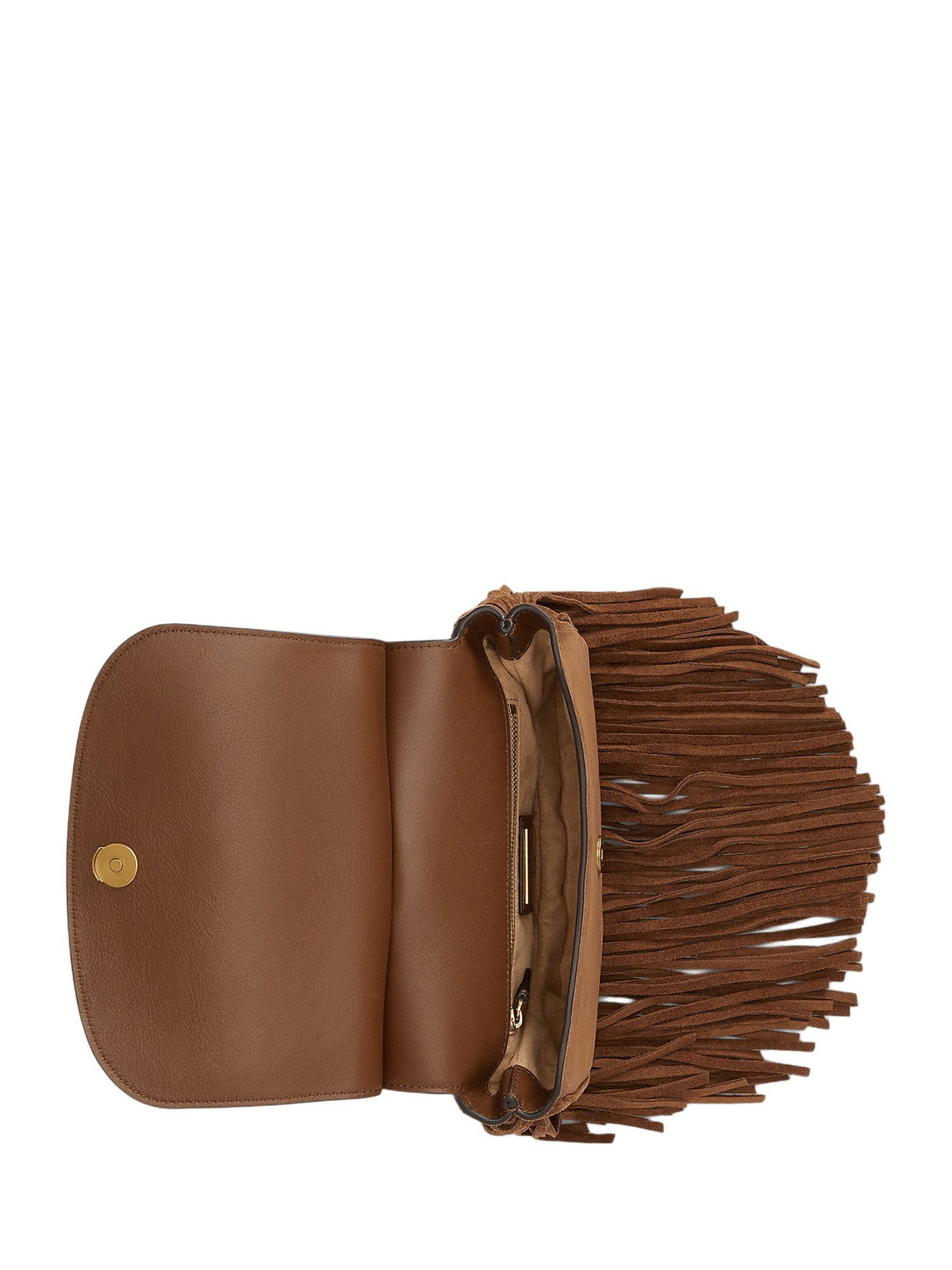 Borsa a tracolla marcy media con frange
