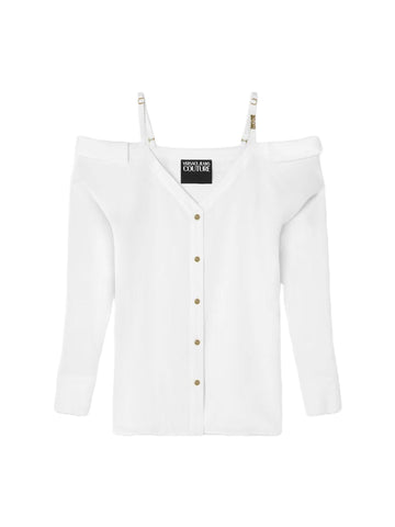 Versace Jeans Couture Camicia con spalle scoperte