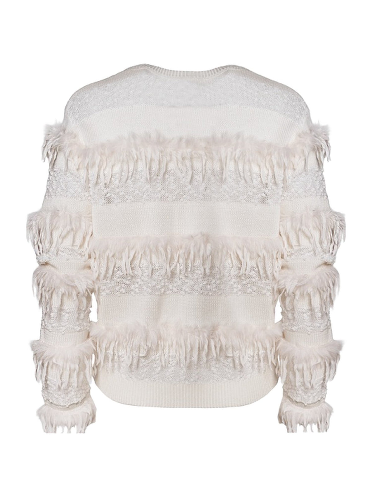 Maglia con Frange Orizzontali