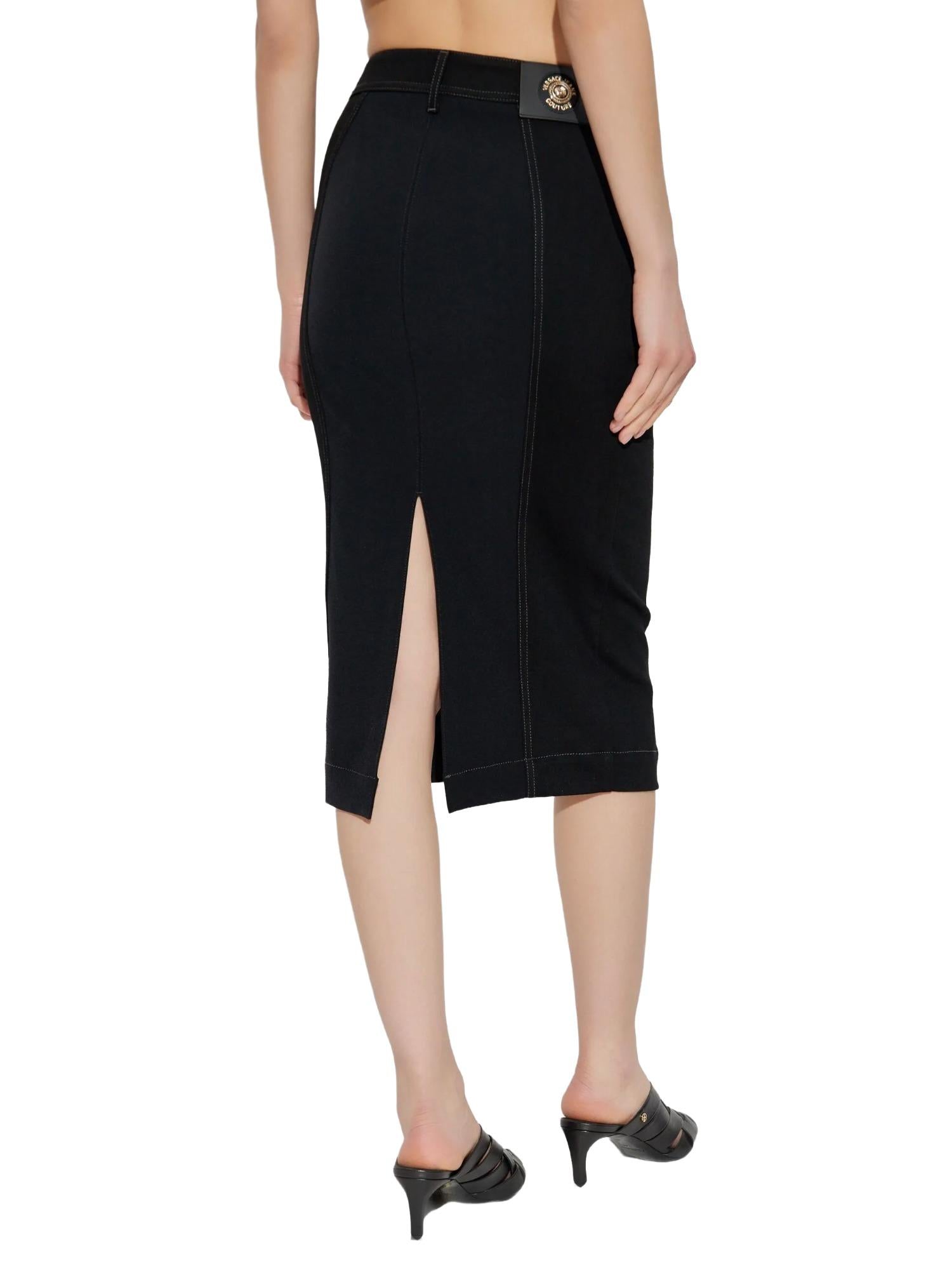 Versace Jeans Couture Gonna con fibbie Baroque