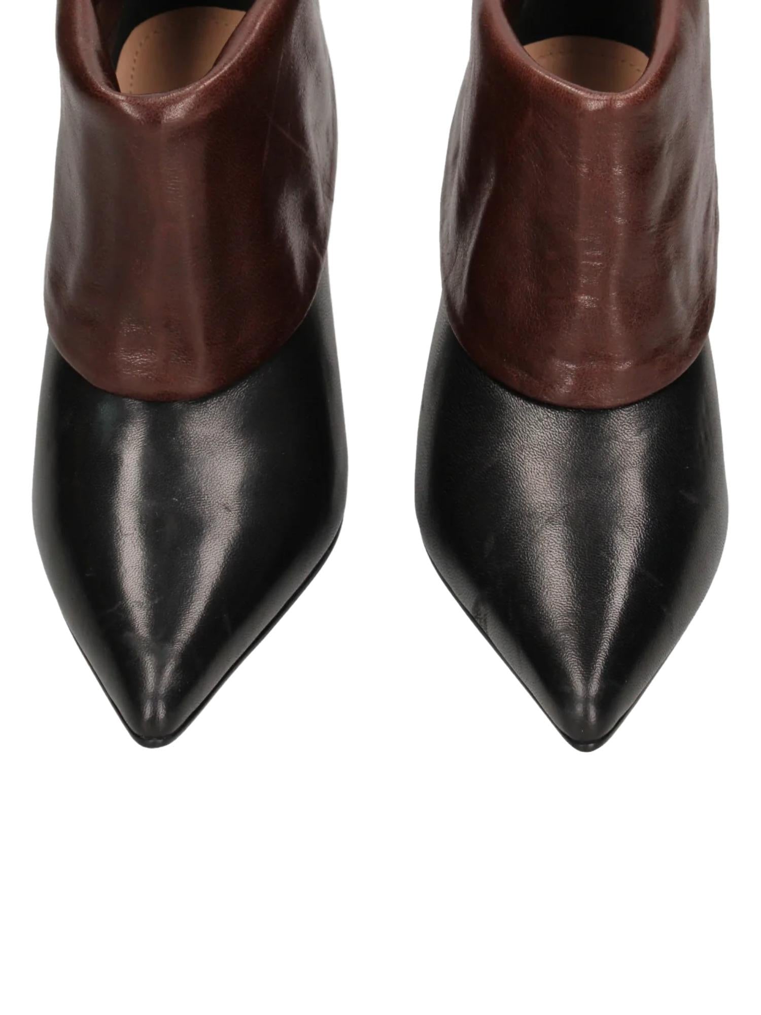 Marc Ellis Stivaletti con risvolto e tacco 6 cm