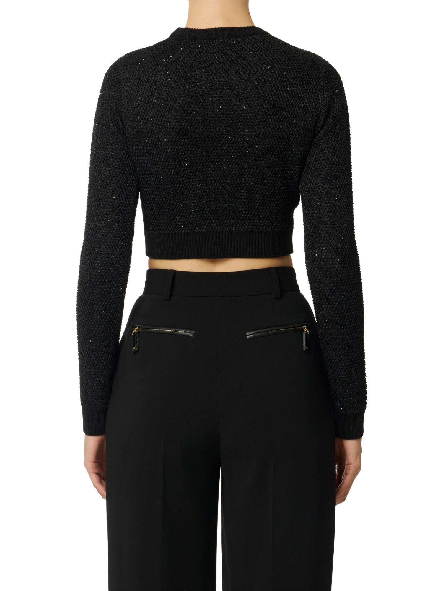 Elisabetta Franchi Maglia con paillettes
