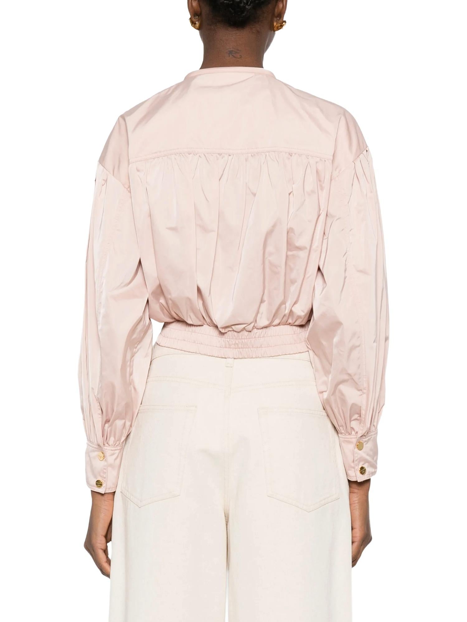 Elisabetta Franchi Bomber in tessuto vela