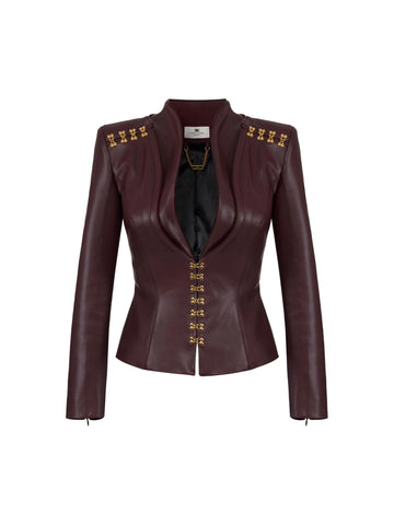 Elisabetta Franchi Veste avec crochets bijoux