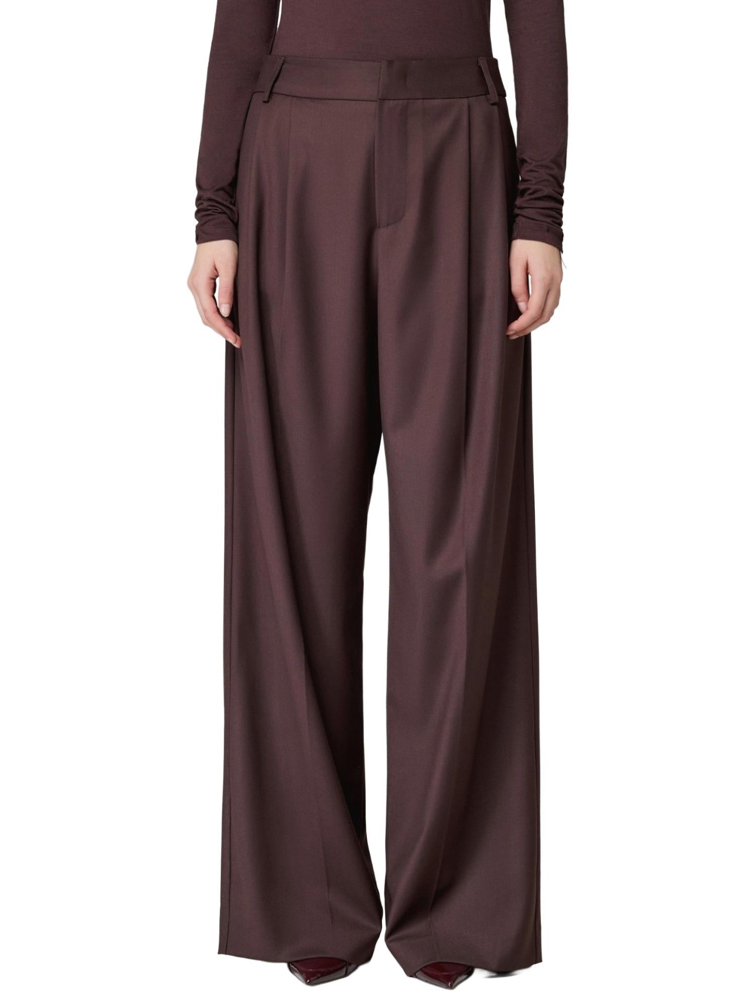 Hinnominate Pantalone in twill con pinces