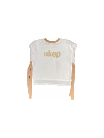 Akep T-shirt con coulisse