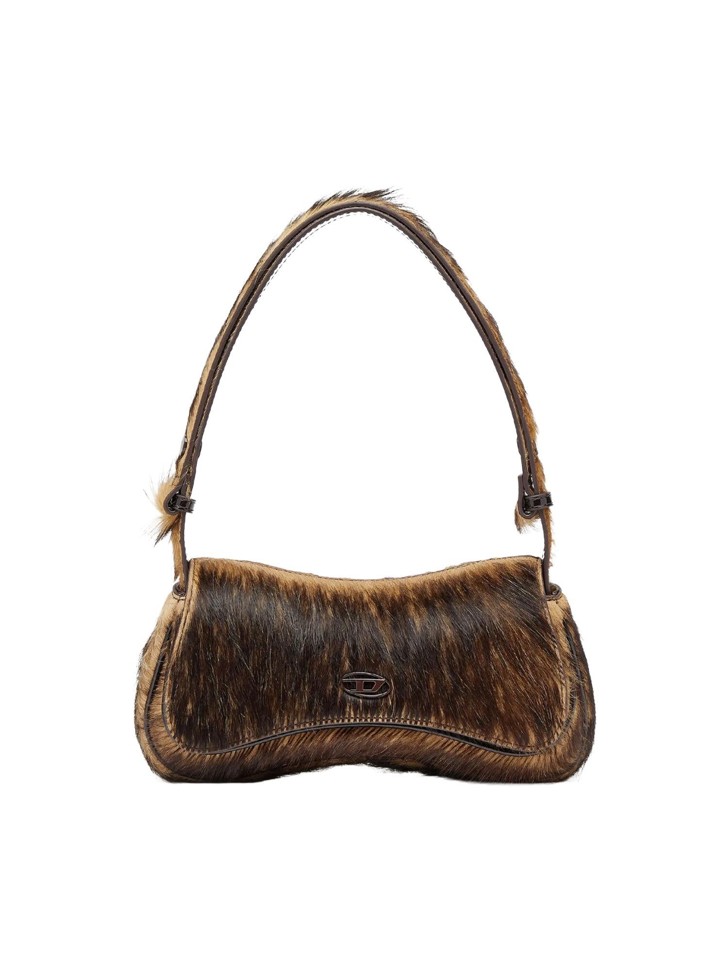 Diesel Borsa Play Clutch in cavallino