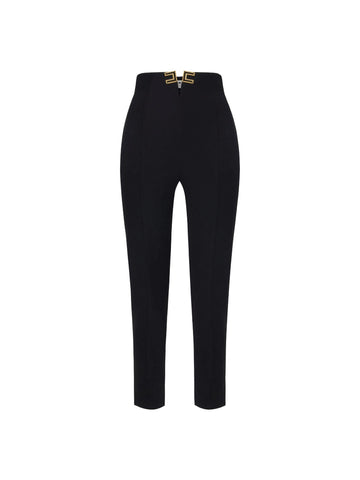 Elisabetta Franchi Pantalone con dettaglio logo