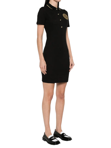 Versace Jeans Couture Abito a polo con logo V-Emblem