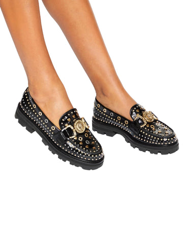 Kurt Geiger Mocassini con borchie