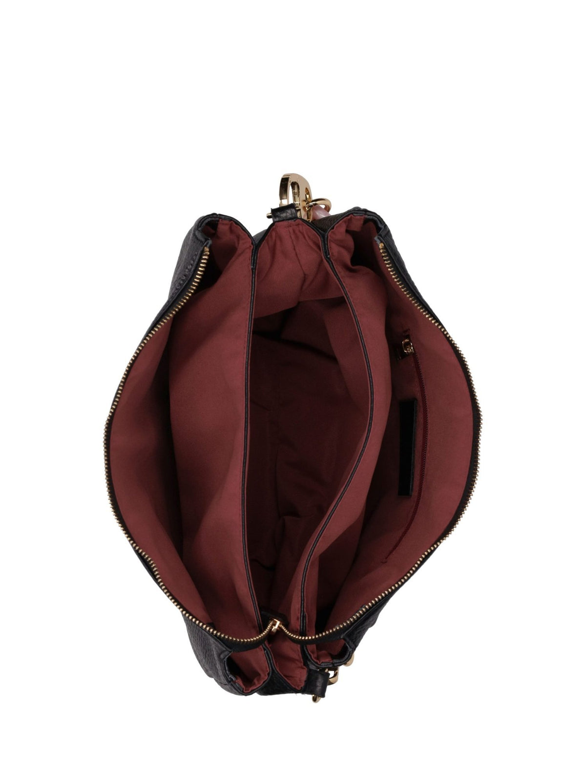 Borsa a Spalla con Maxi Catena Bicolore