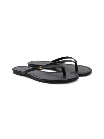 Lauren Ralph Lauren Infradito in pelle Raquel