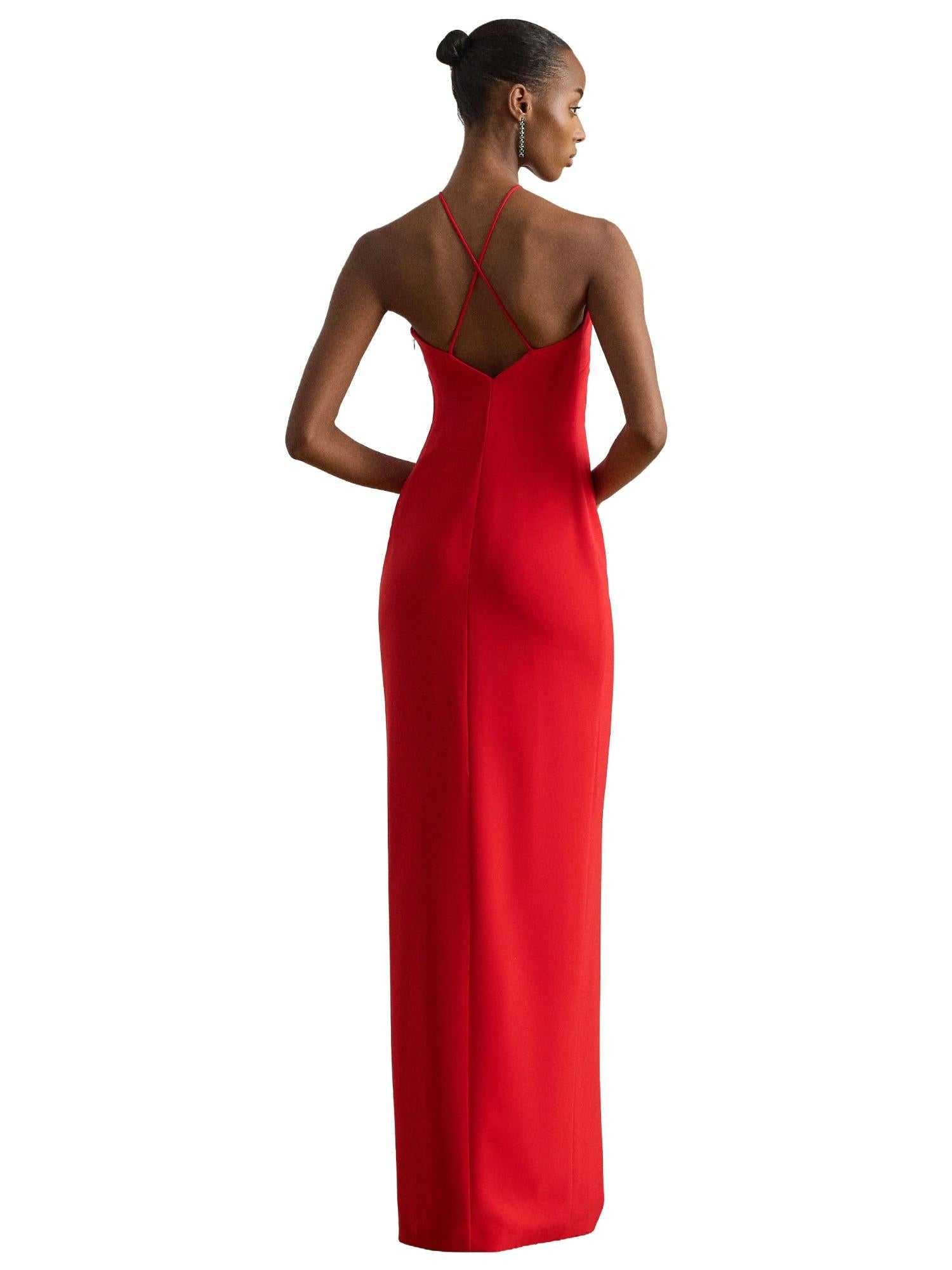 Lauren Ralph Lauren Lange jurk met split