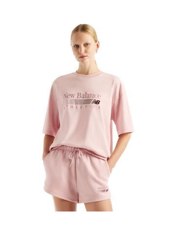 New Balance T-Shirt Girocollo Trackside Oversized