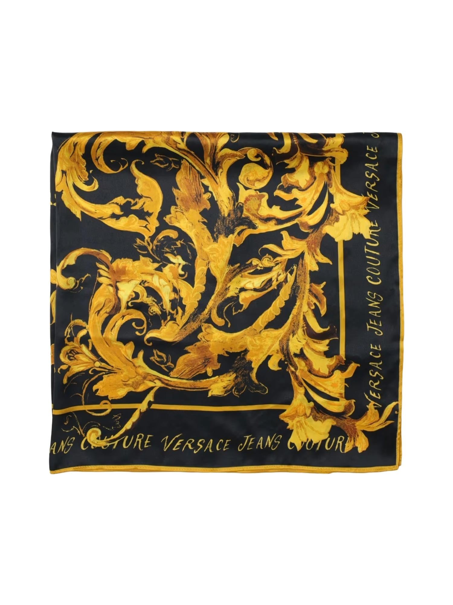 Versace Jeans Couture Foulard con stampa Baroque 90 x 90