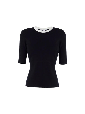 Elisabetta Franchi Maglia con schiena scoperta