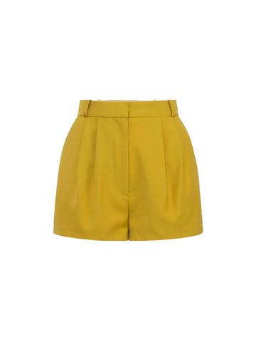 Elisabetta Franchi Shorts con impunture a contrasto