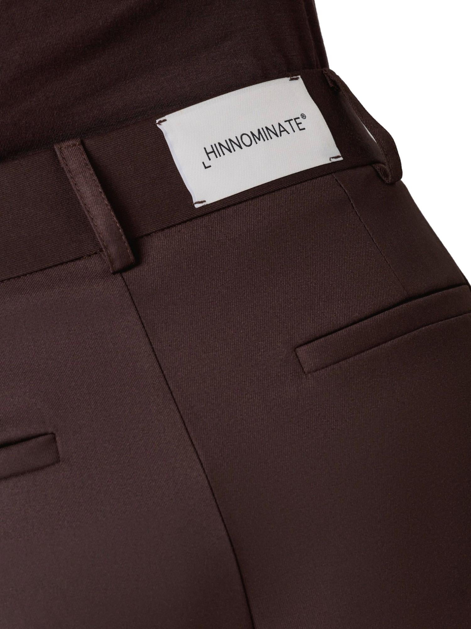 Hinnominate Pantalone in twill con pinces