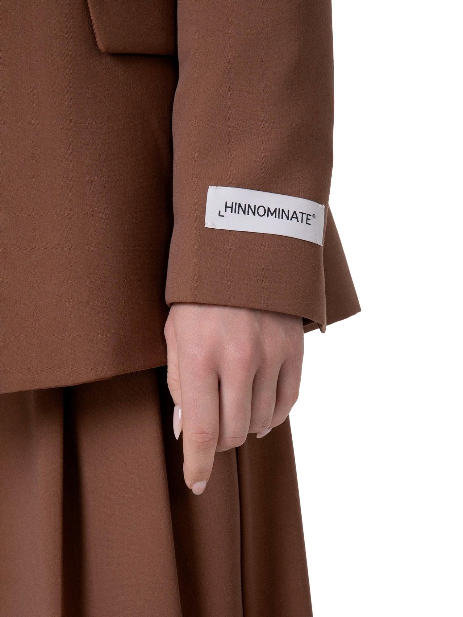 Hinnominate Giacca doppiopetto con spalline