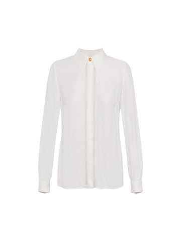 Elisabetta Franchi Camicia con banda lettering