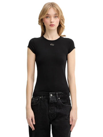 Diesel T-shirt con logo cut-out T-Angie-Od