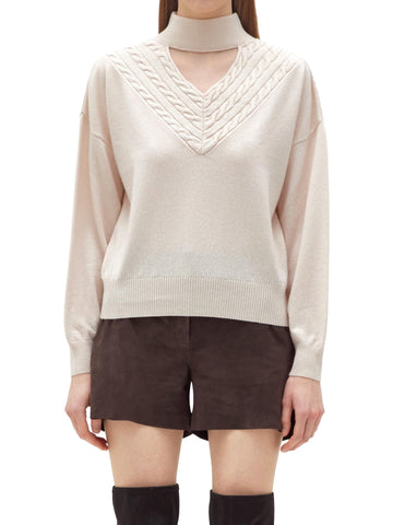 Blugirl Maglia a lupetto con scollo