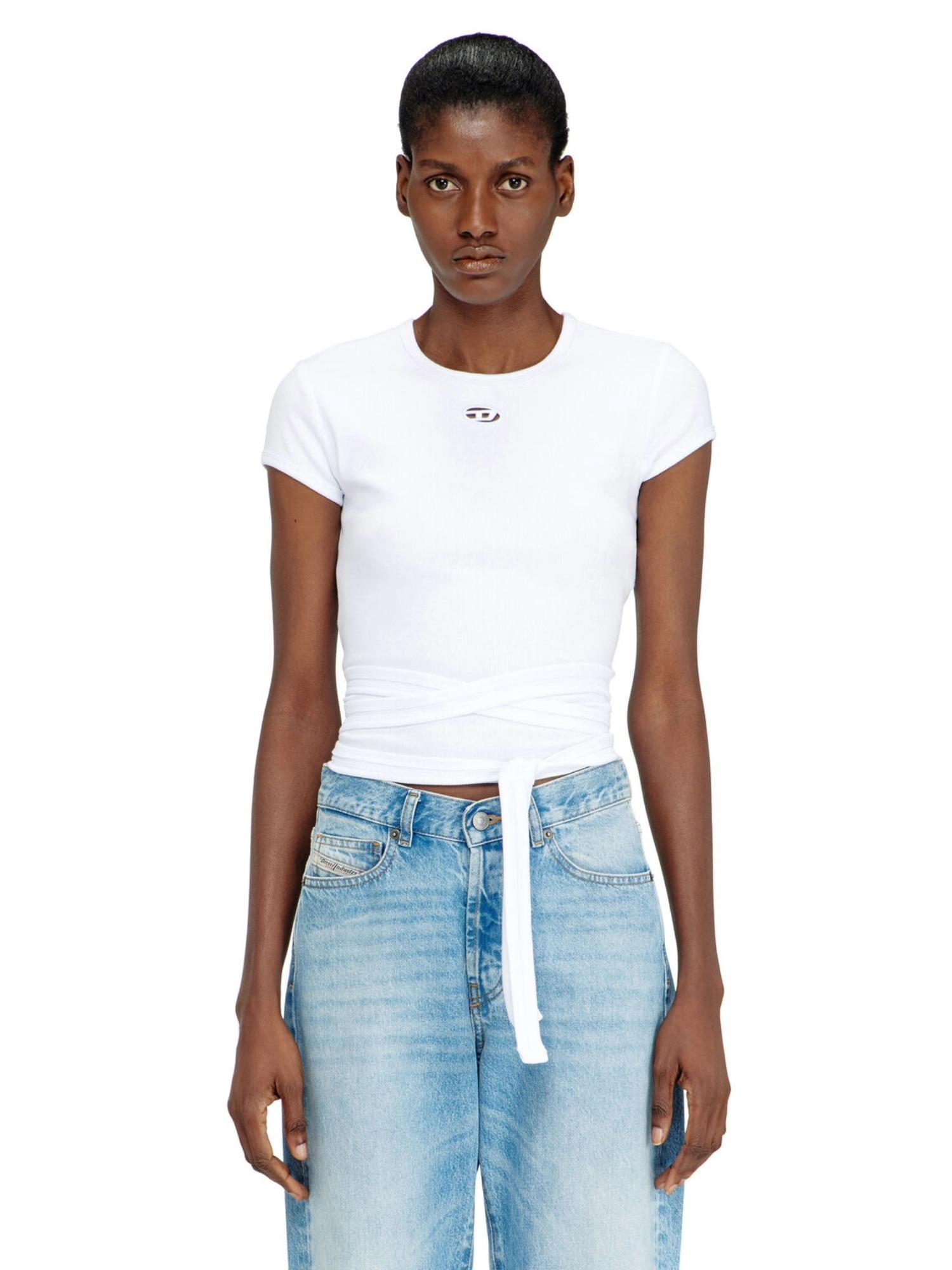 Diesel T-shirt con stringhe T-Bunny-Tail-S1